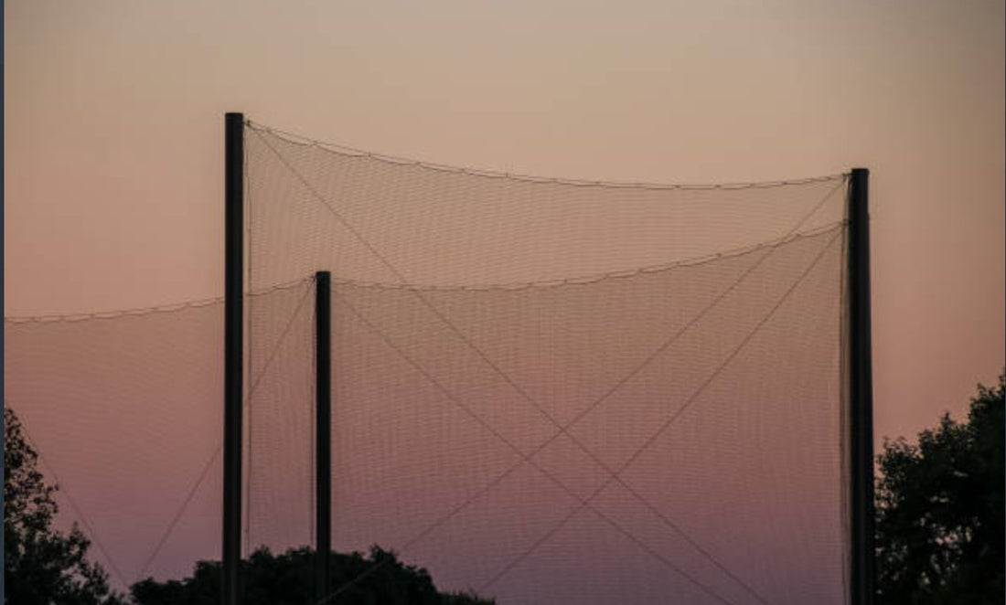 baseball backstop netting installation