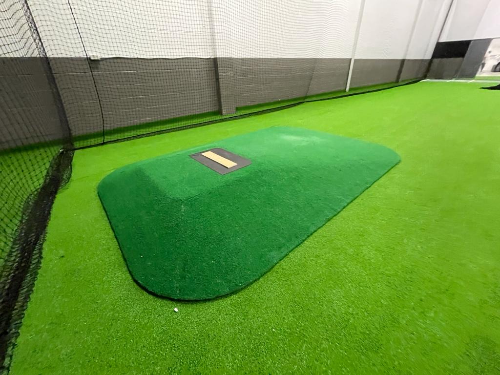 indoor baseball pitching mound