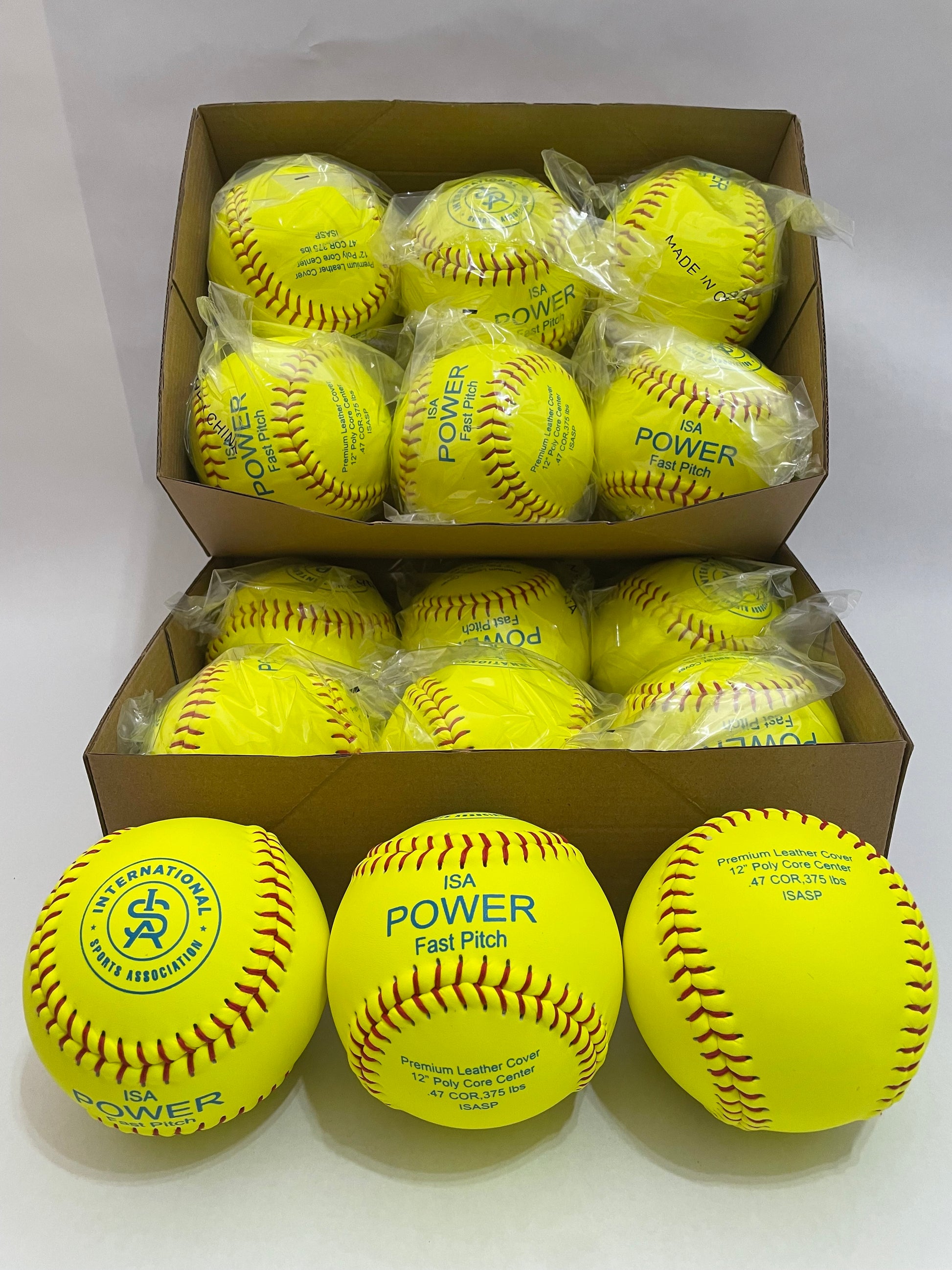 ISA Power Softballs - Softballs 12 inch - Softballs near me – International  Sports Association
