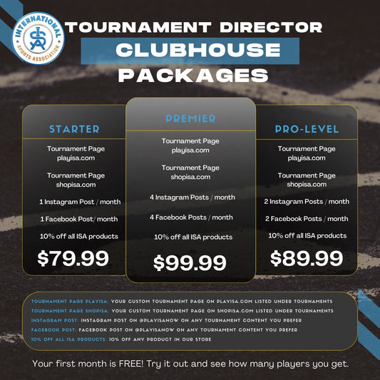 Tournament Director Clubhouse Package
