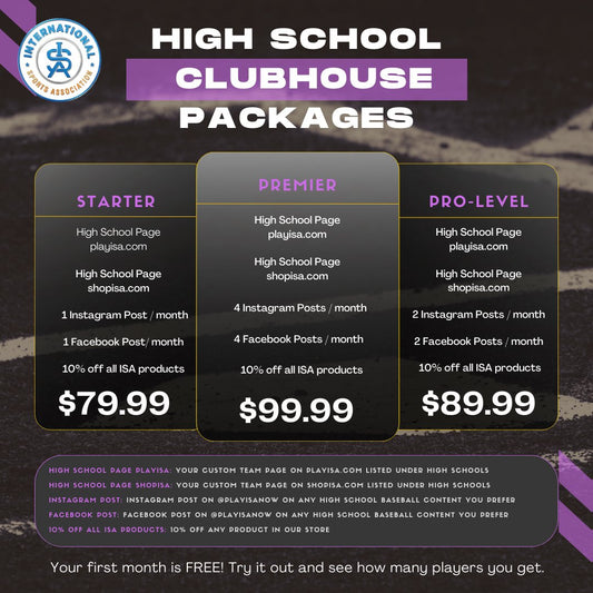 High School Clubhouse Package